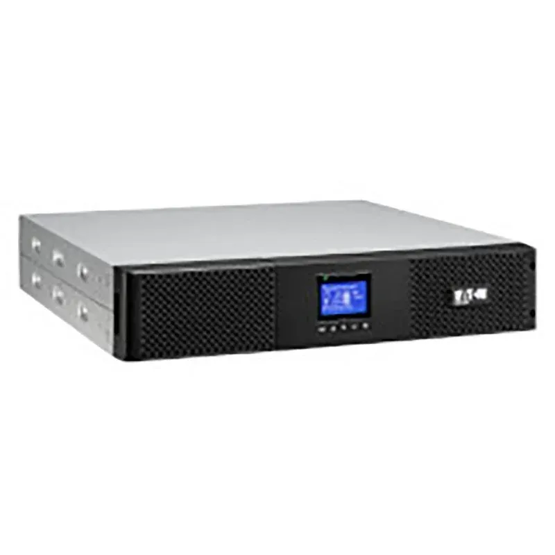 Sai Eaton 2 kVA Conversão Dupla Rack 2U LCD USB RS-232 Preto