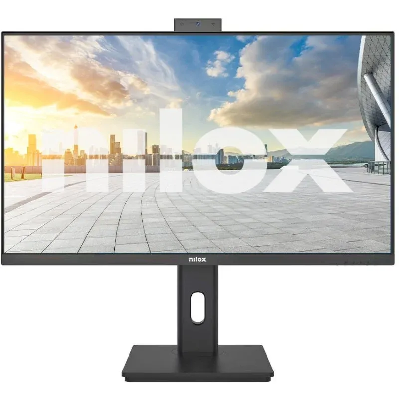 Nilox NXM27RWEB0265 Monitor 27" Full HD 120Hz IPS USB-C com Câmara FHD, Altifalantes e Microfone