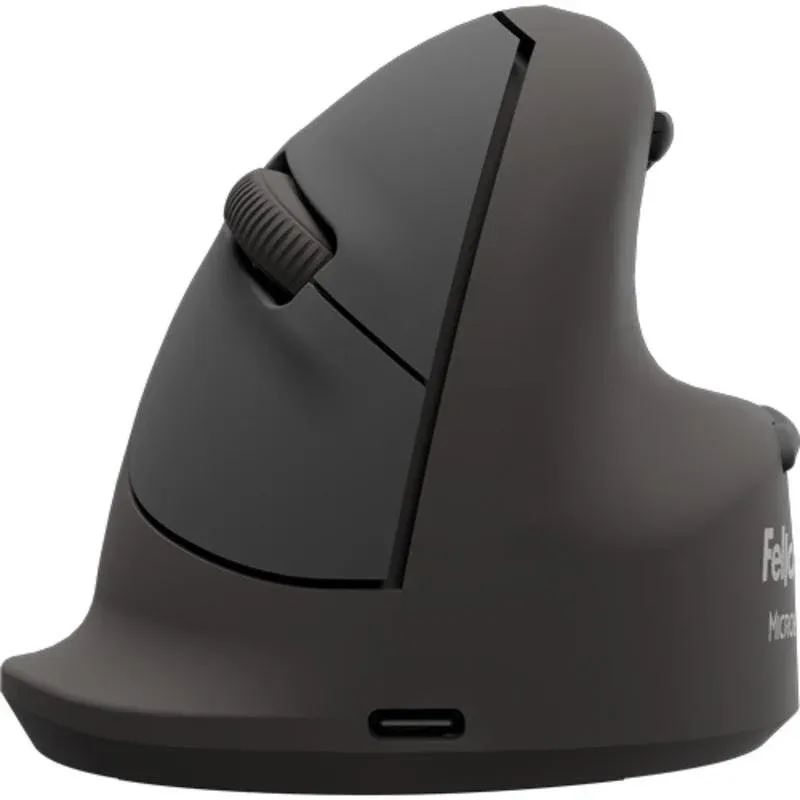 Rato Fellowes 100143584 Bluetooth USB-C 2400 DPI Preto Silencioso Vertical