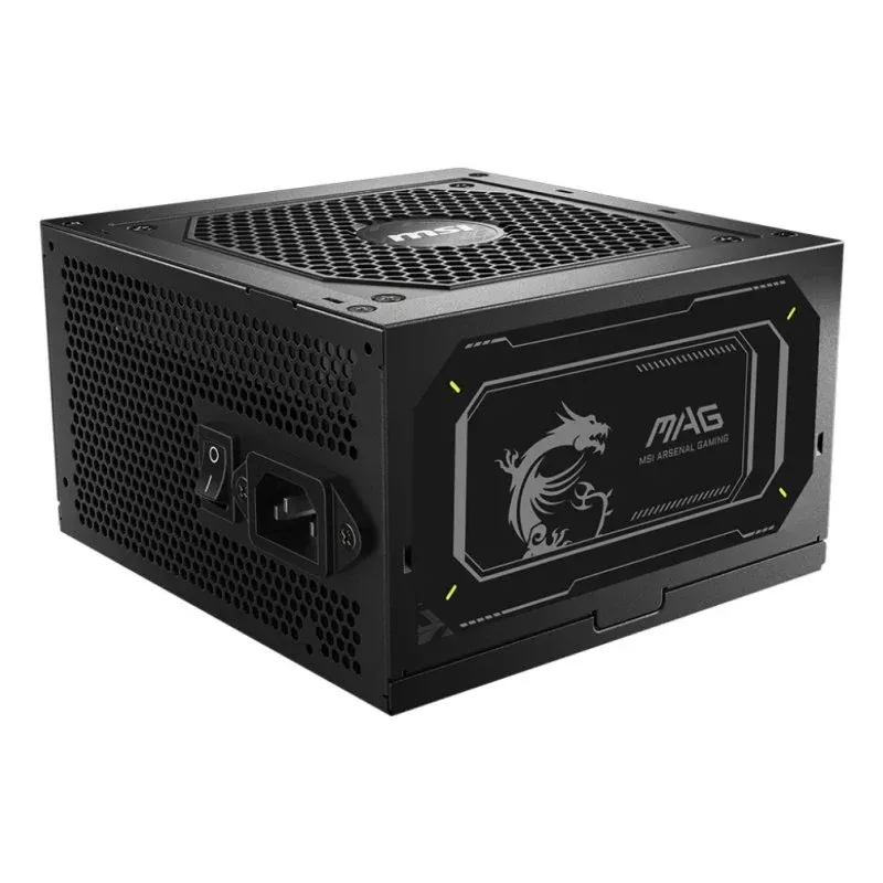 Fonte Alimentação Fonte de Alimentação MSI MAG A850GL PCIE5 II 850W 80 Plus Gold Modular