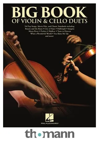 Hal Leonard Big Book Violin & Cello Duets