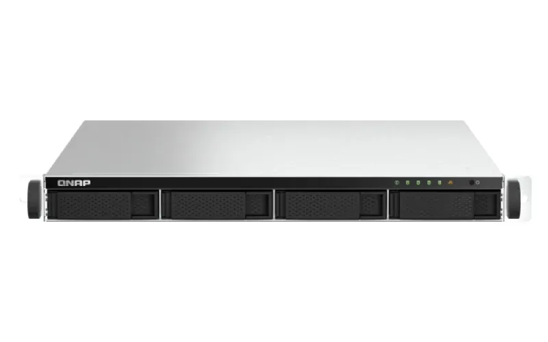 NAS QNAP 4 Baías 1U Montagem em Rack Ethernet LAN