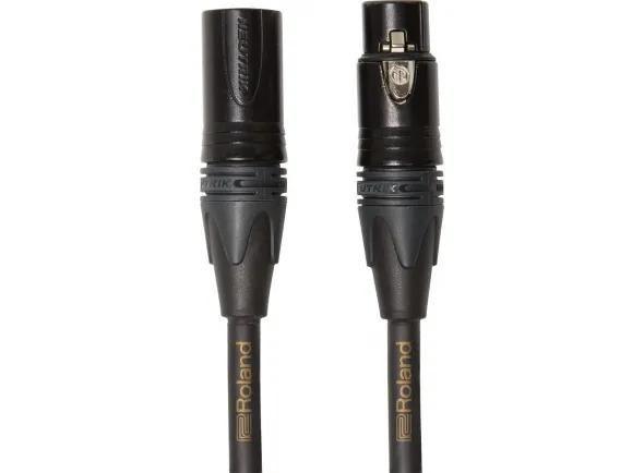 Cabo de Microfone Roland RMC-G10 3mts XlrM/XlrF