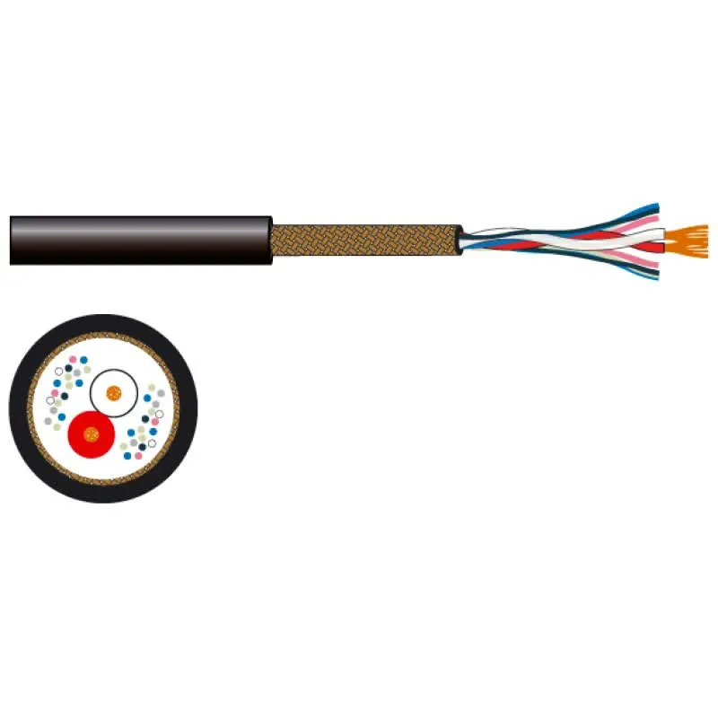 Bobine Cabo Microfone/Linha de 2 Condutores 100m - CA-91