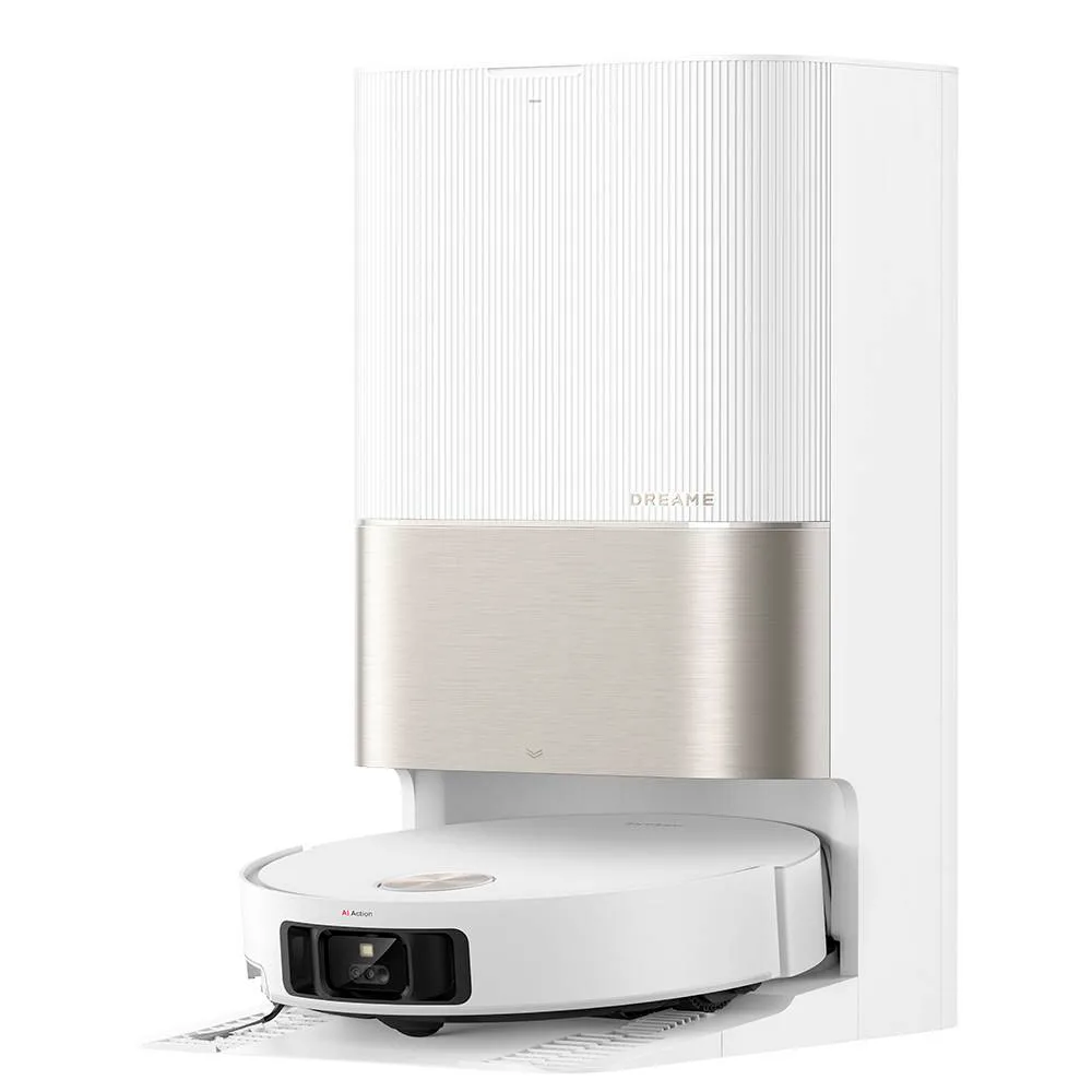 Aspirador Robô Dreame X50 Ultra Complete 20000Pa 6400mAh Branco + Estação de Esvaziamento Automático
