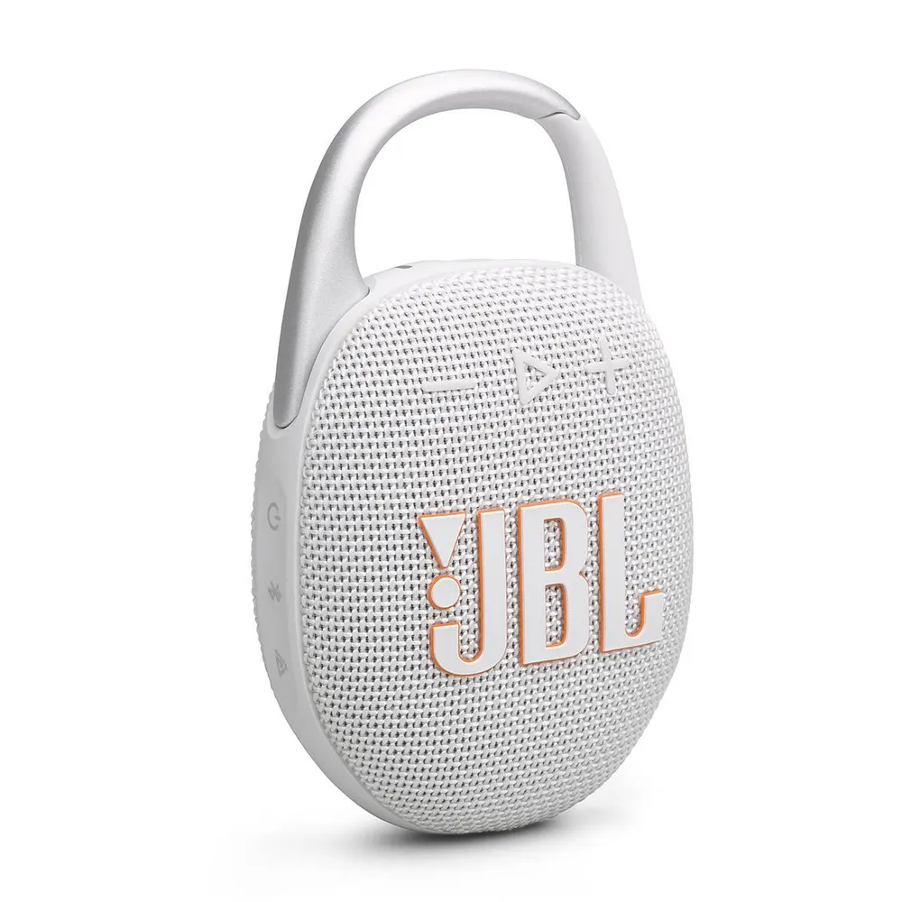 Coluna Portátil JBL Clip5 Bluetooth Branca