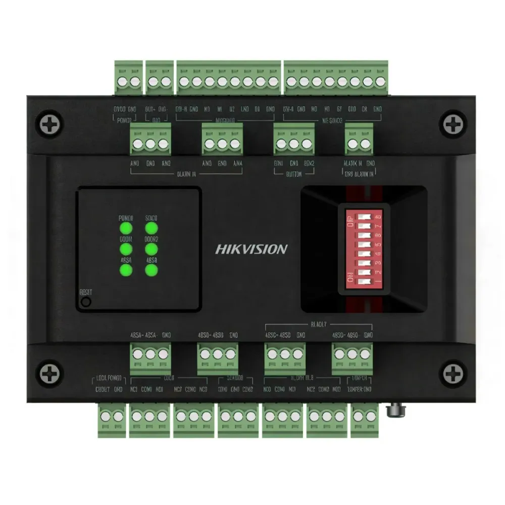 Controlador de Acesso Hikvision Preto - DS-K2M002X