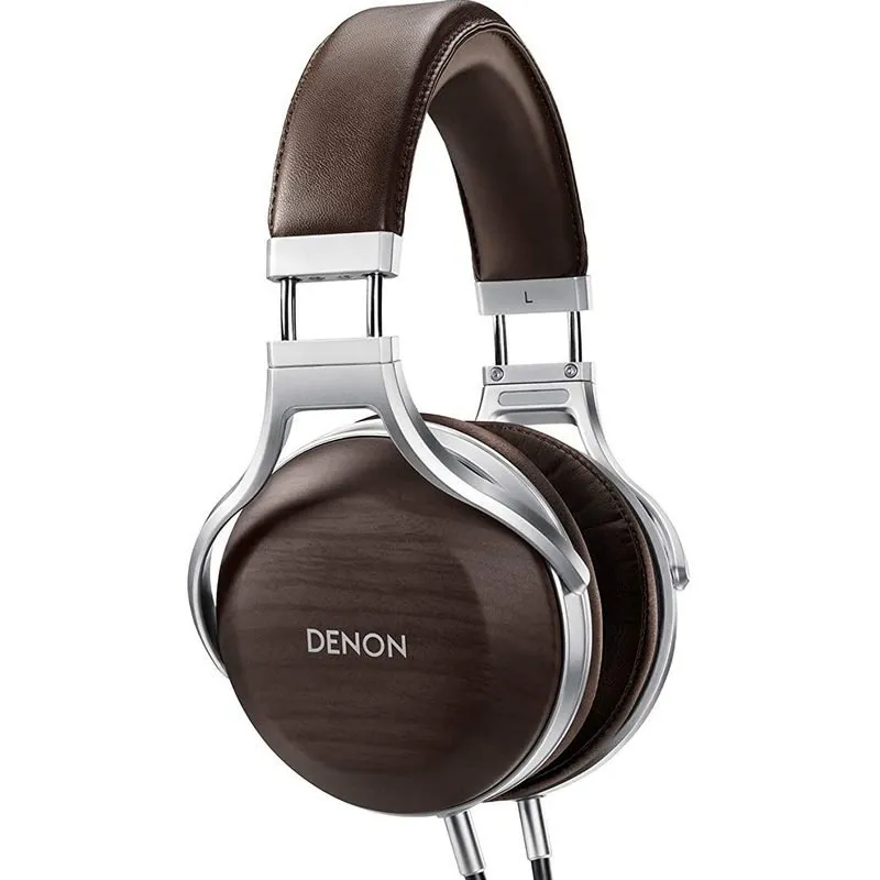 Denon AH-D5200 Auscultadores Madeira