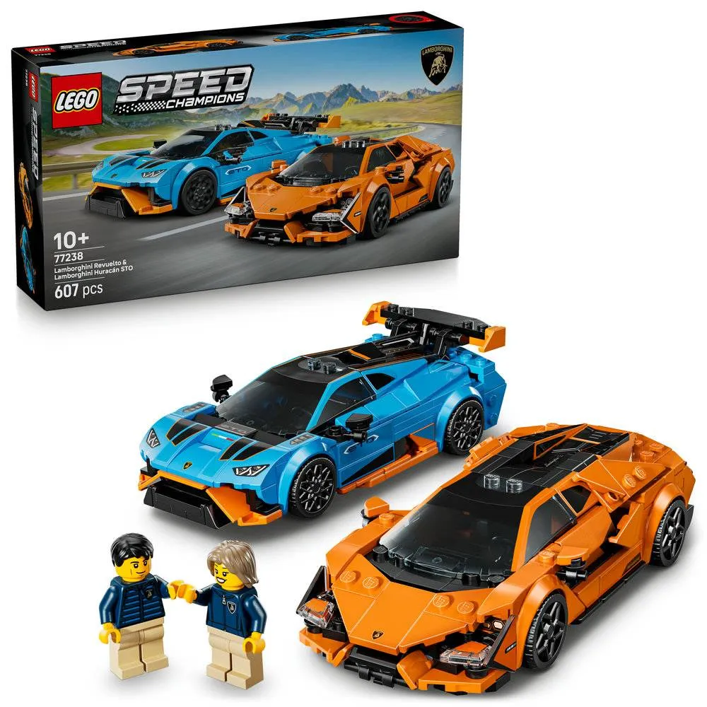 LEGO Speed Champions Lamborghini Revuelto e Huracán STO - 77238