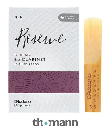 DAddario Woodwinds Organic Reserve Cl. CLAR 3.5
