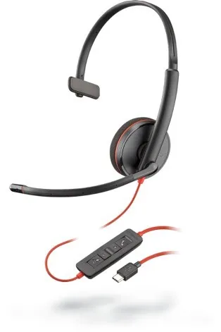 POLY Blackwire C3210 Headset Wired Head-band Calls/Music 209748-104