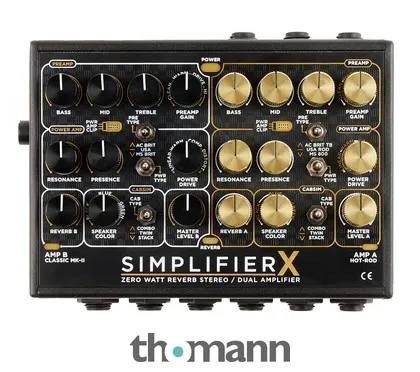 DSM & Humboldt Simplifier X Amp/Cab Simulator