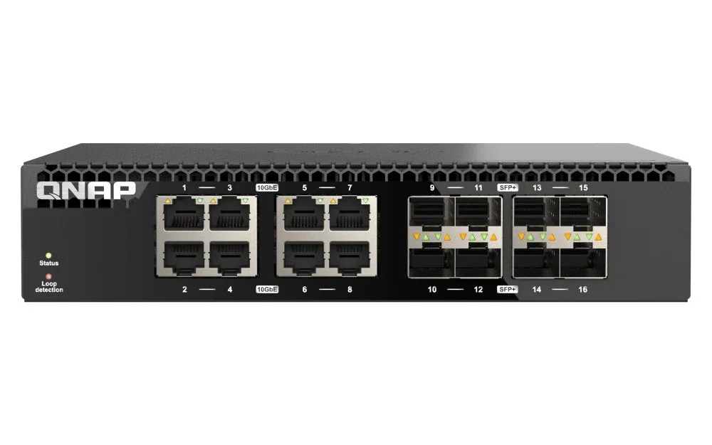 QNAP QSW-3216R-8S8T switch de rede Não-gerido L2 10G QSW-3216R-8S8T