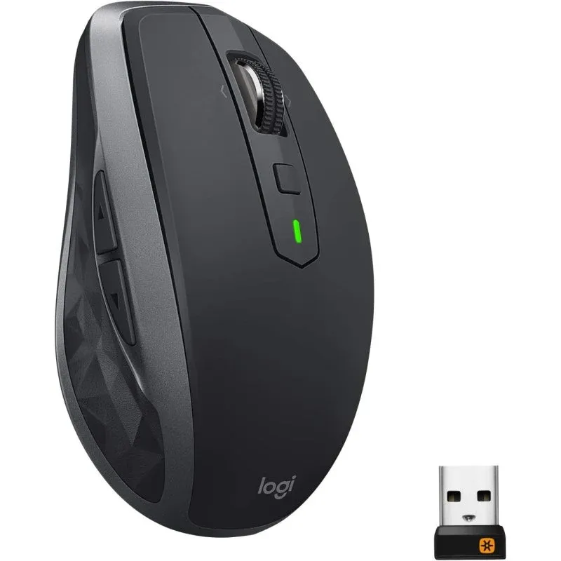 Logitech MX Anywhere 2S Rato Sem Fios Laser 4000 DPI Cinzento/Preto