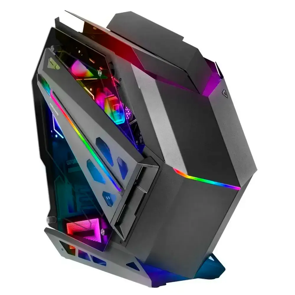 Caixa ATX Mars Gaming MC-TITAN XXL Tempered Glass Preta