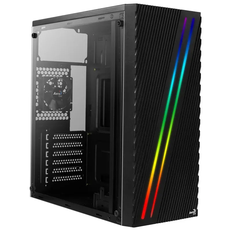 Caixa de Computador Aerocool Streak RGB USB 3.0 com Janela