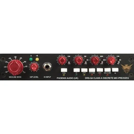 PHOENIX AUDIO PREAMP MICROFONE/DI/EQ DRS Q4M