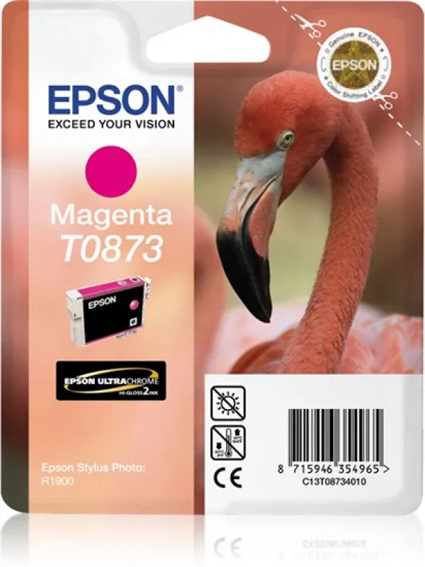 Tinteiro EPSON T0873 Magenta