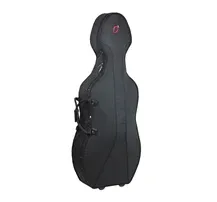 Estojo Violoncelo 4/4 Ortola 350 Black c/rodas