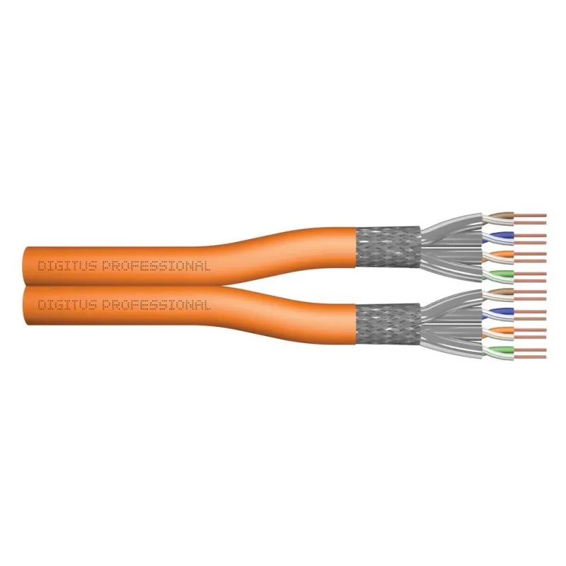 Digitus DK-1743-VH-D-1 cabo de rede Laranja 100 m Cat7 DK-1743-VH-D-1