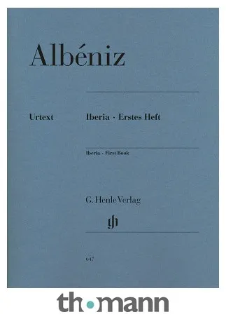 Henle Verlag Albéniz Iberia 1