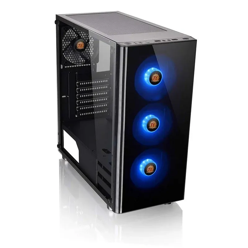 Caixa PC Thermaltake V200 TG RGB USB 3.0 Vidro Temperado