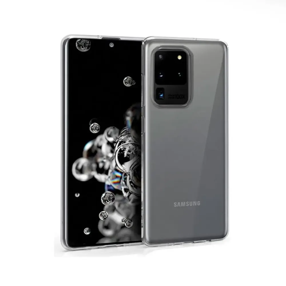 Capa Silicone Samsung Galaxy S20 Ultra G988 Transparente