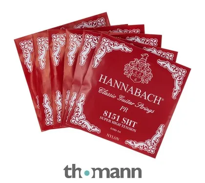 Hannabach 815SHT Red