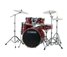 Bateria Yamaha Standard Stage Custom Birch SBP2F5 Cranberry Red