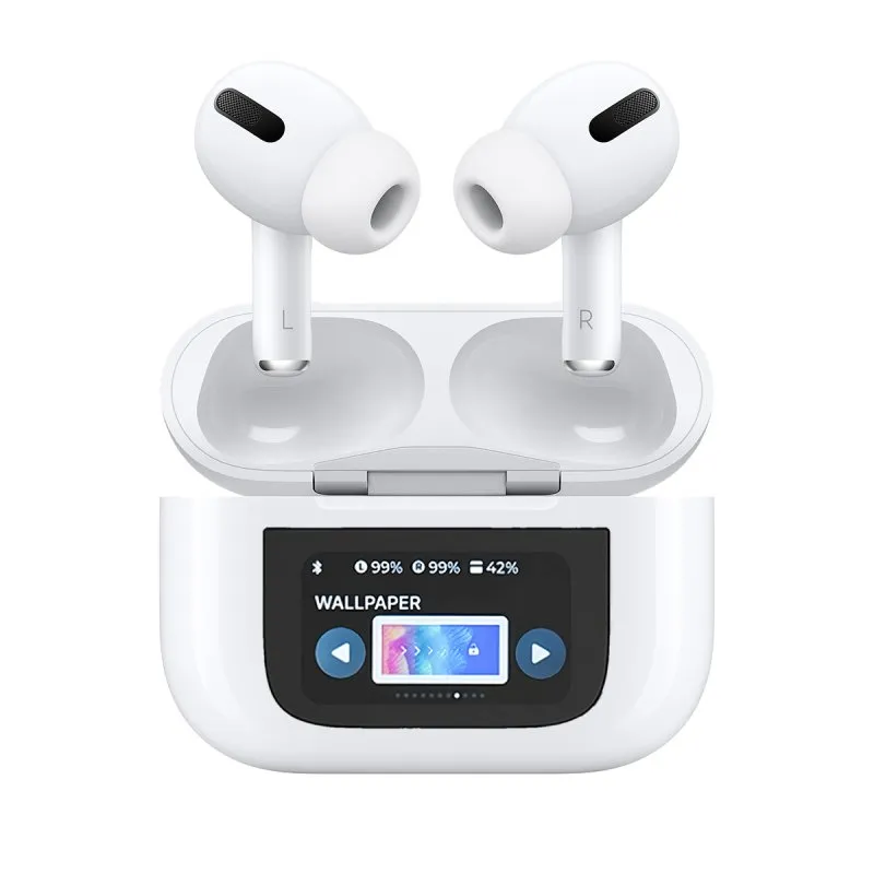 Klack I200000 Auriculares Bluetooth com Cancelamento de Ruído Real e Ecrã Tátil