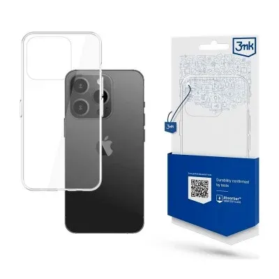 Capa Armor 3MK iPhone 15 Pro Max Transparente