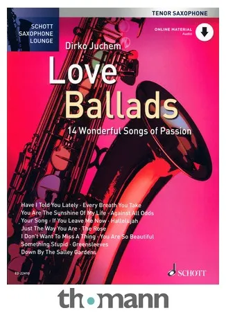 Schott Love Ballads T-Sax