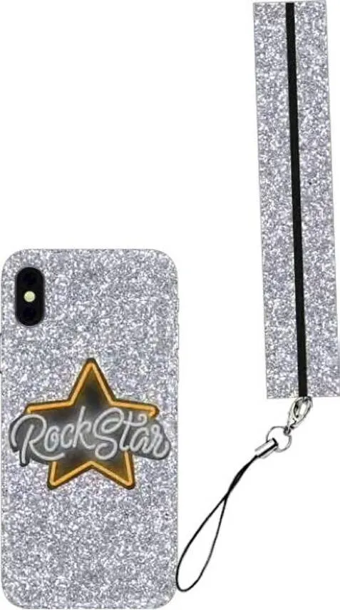 Capa iPhone X, XS BENJAMINS Rockstar Prateado