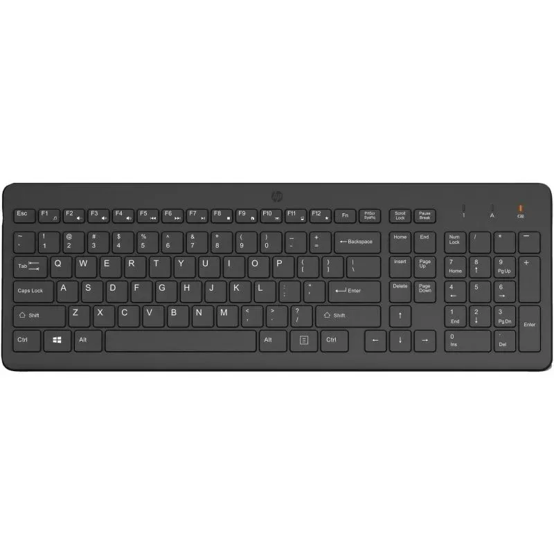 HP 225 Teclado Sem Fios Preto