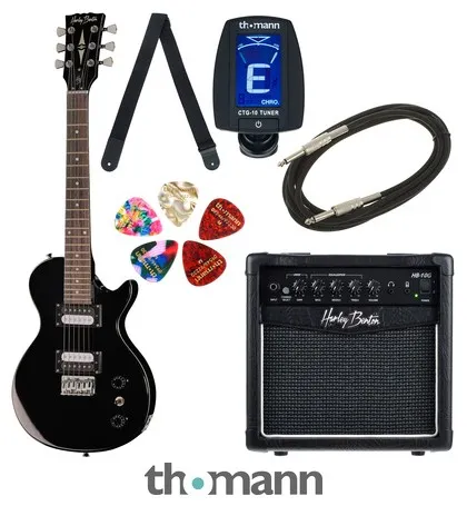 Harley Benton SC-200BK Mini Bundle