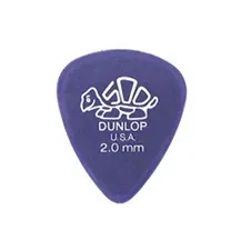 Palhetas Jim Dunlop Delrin 2.00mm Lilás