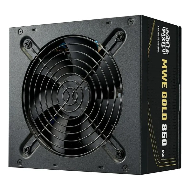 Fonte Alimentação Fonte de Alimentação Cooler Master MWE Gold 850 V3 850W Certificação 80 PLUS Gold ativa