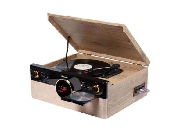 Denver Gira-discos MRD-180 Madeira