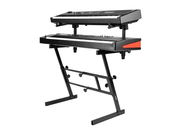 GFW-KEY-Z2000 Suporte de Teclado Ajustável em Z com 2.º Nível