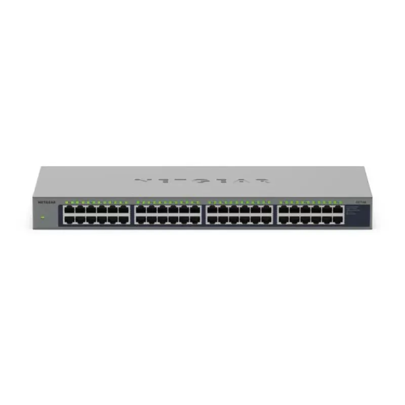 48PT GIGE UNMANAGED RACKMOUNT SWCH