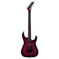 Guitarra Jackson Pro Plus Series Dinky DKAQ Transparent Purple Burst