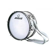 Bombo de Marcha Jinbao 1607 Junior Branco 16"x07"