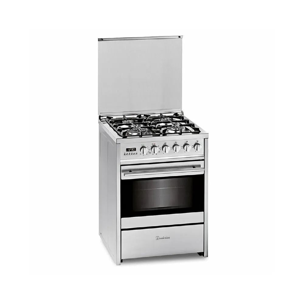 Fogão a Gás Meireles E610X 55L 4 Bicos Inox