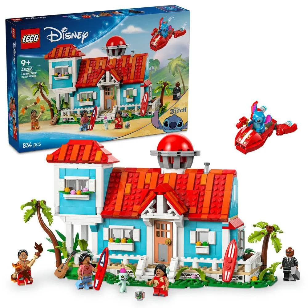 LEGO Disney Casa da Praia de Lilo e Stitch - 43268