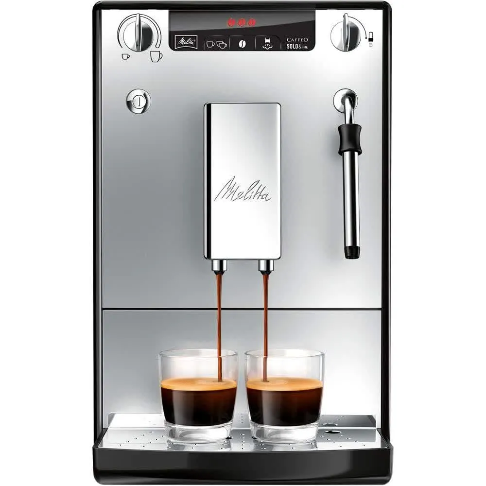 Máquina Do Café Melitta E953-102/202 Sol&Milk Prata Superau