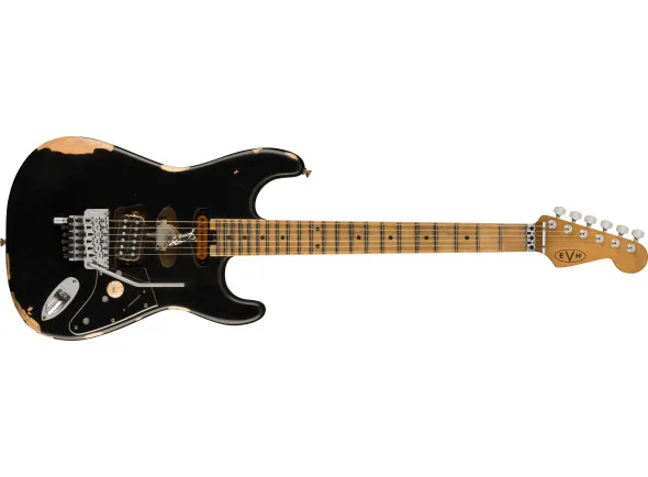 EVH Frankenstein Series Relic Black Guitarra Elétrica
