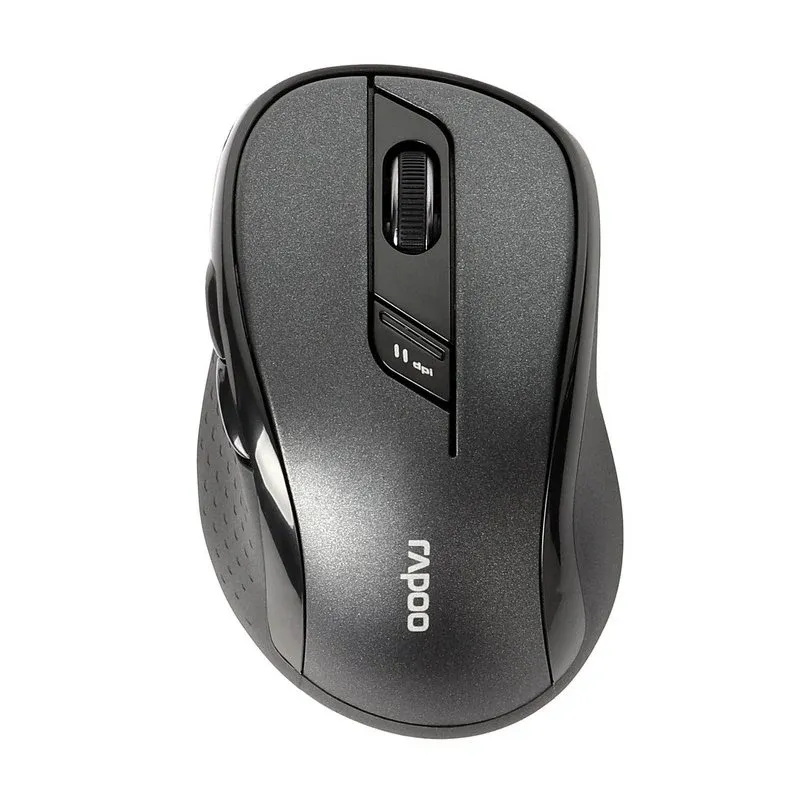 Rapoo M500 Silent Rato Ótico Sem Fios 1600DPI Preto