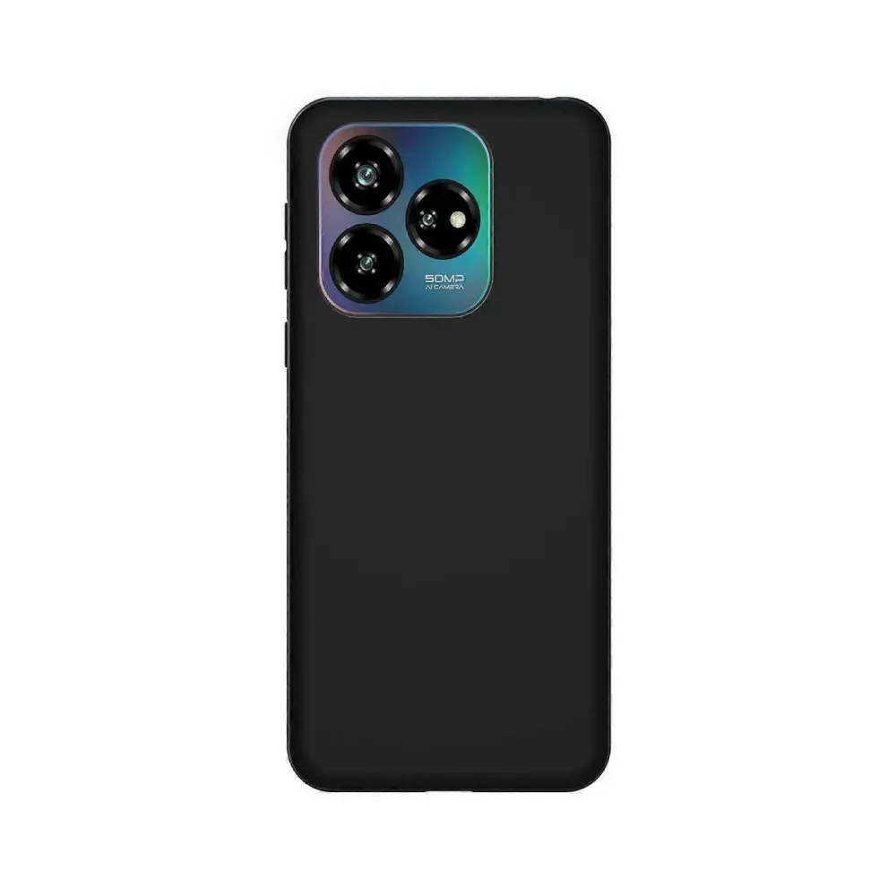 Capa Silicone ZTE Blade V60 Vita Preta