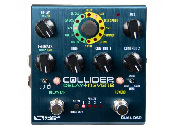 Source Audio SA 263 Collider Delay+ Reverb B-Stock
