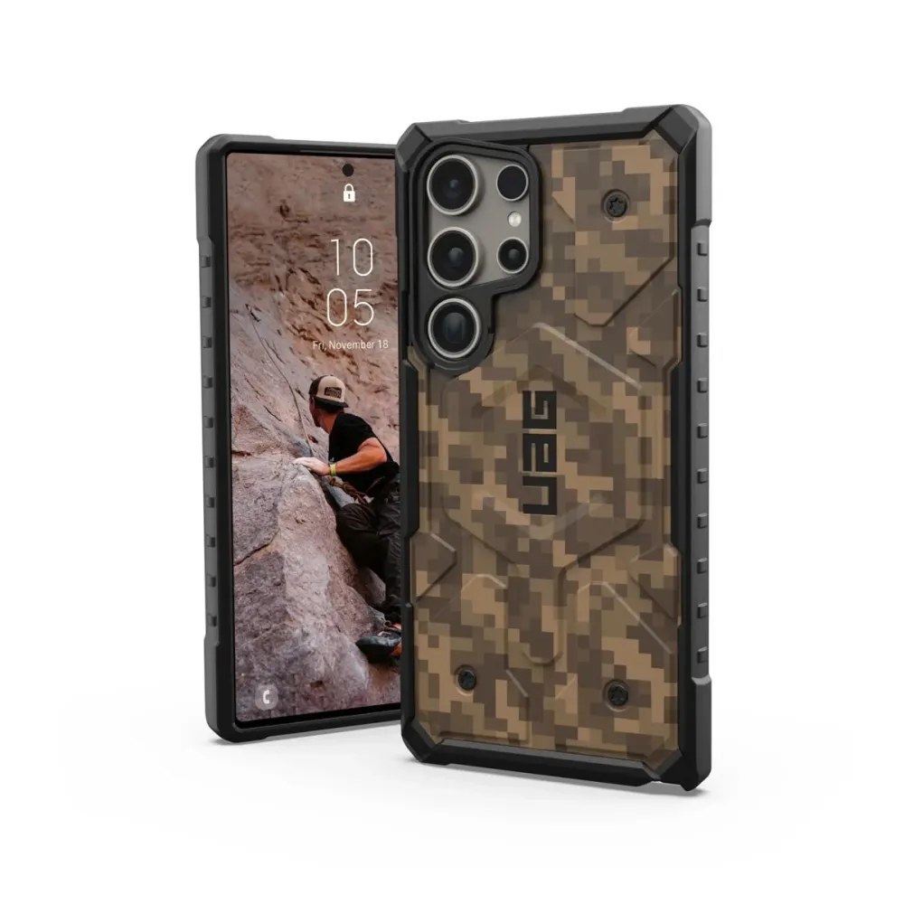 Urban Armor Gear Pathfinder Samsung Galaxy S24 Ultra Dark Earth Camo